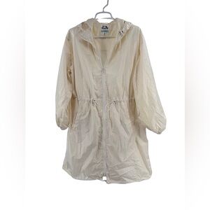 Future Collective Gabriella Karefa-Johnson M Cream Lightweight Zip-Up Jacket